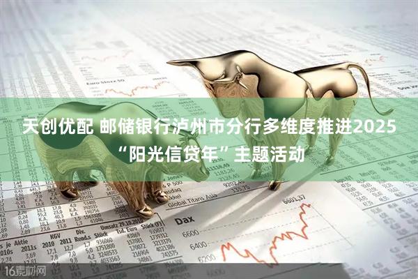 天创优配 邮储银行泸州市分行多维度推进2025“阳光信贷年”主题活动